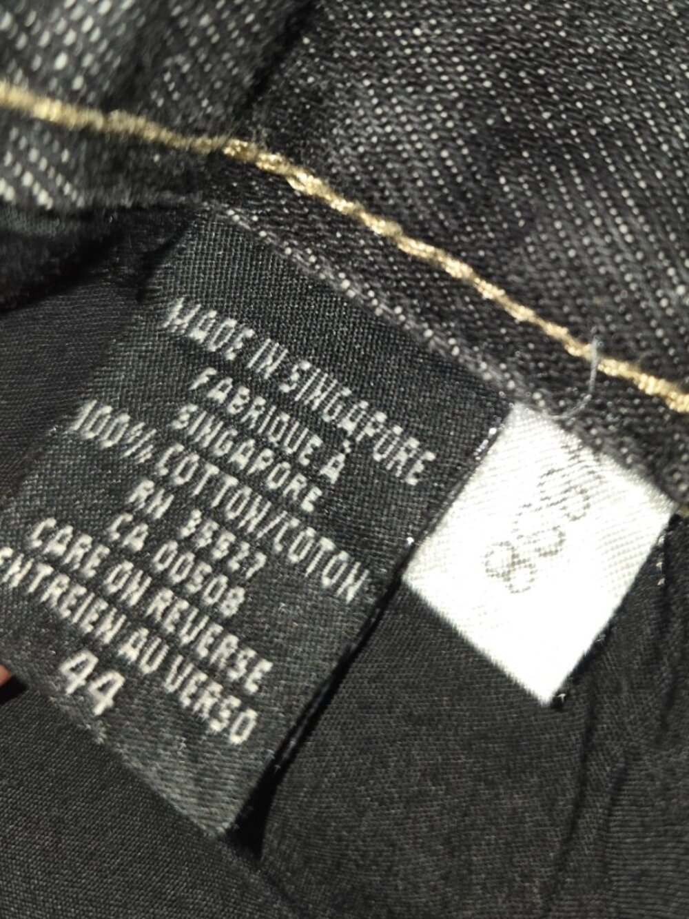 Marithe Francois Girbaud Shorts Mens 44 Black Jean Denim Long Baggy Y2K HipHop - Picture 7 of 10